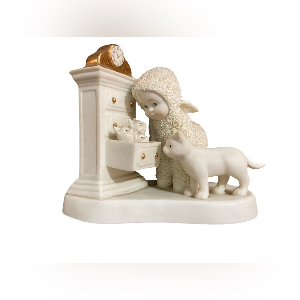 Department 56‎ Snowbabies Purr-fect Surprise Cat Kittens #69709
